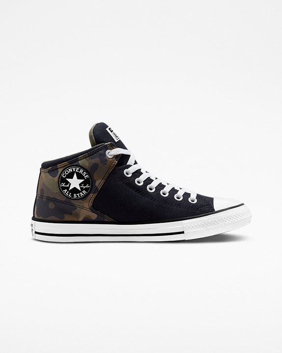 Converse Chuck Taylor All Star High Street Mid Negras | A94094F