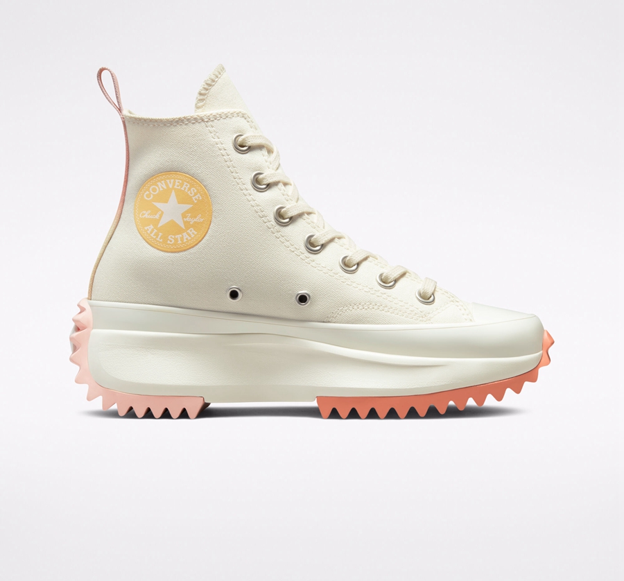 Converse Run Star Hike Heat Platform Gradient Heat Blancas | A07392D