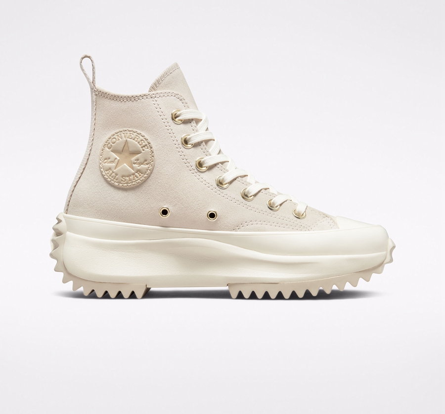 Converse Run Star Hike Platform Earthy Neutrals Blancas | A48664O