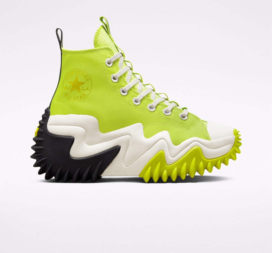 Converse Run Star Motion Platform Verde Claro | A27691X